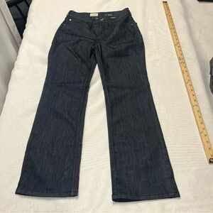 Pilcro‎ The Yaya Women’s Dark Wash Denim Jeans Size 27 Slim Straight